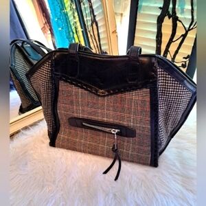 BCBGeneration Aubry Tweed Shoulder Bag.